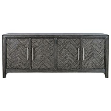 Waltham Gramercy 4 Door Accent Cabinet in Platinum, , large