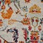 Amer Rugs Alexandria 6"7" Round Ivory and Gold Area Rug, , large