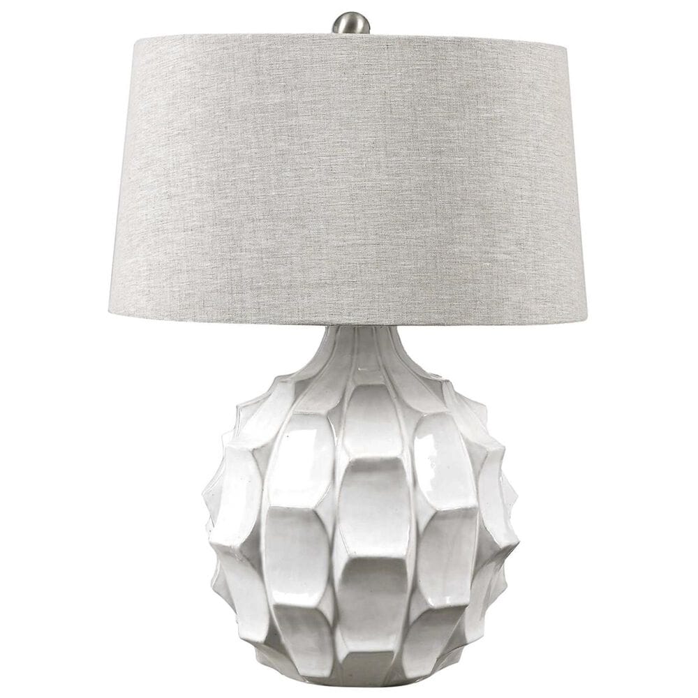 Uttermost Guerina Table Lamp in White, , large