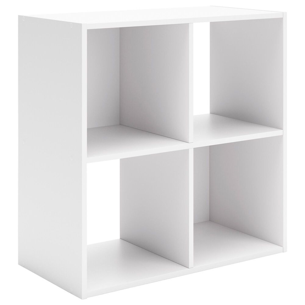 Ashley Onita 4-Cube Organizer in White, , large