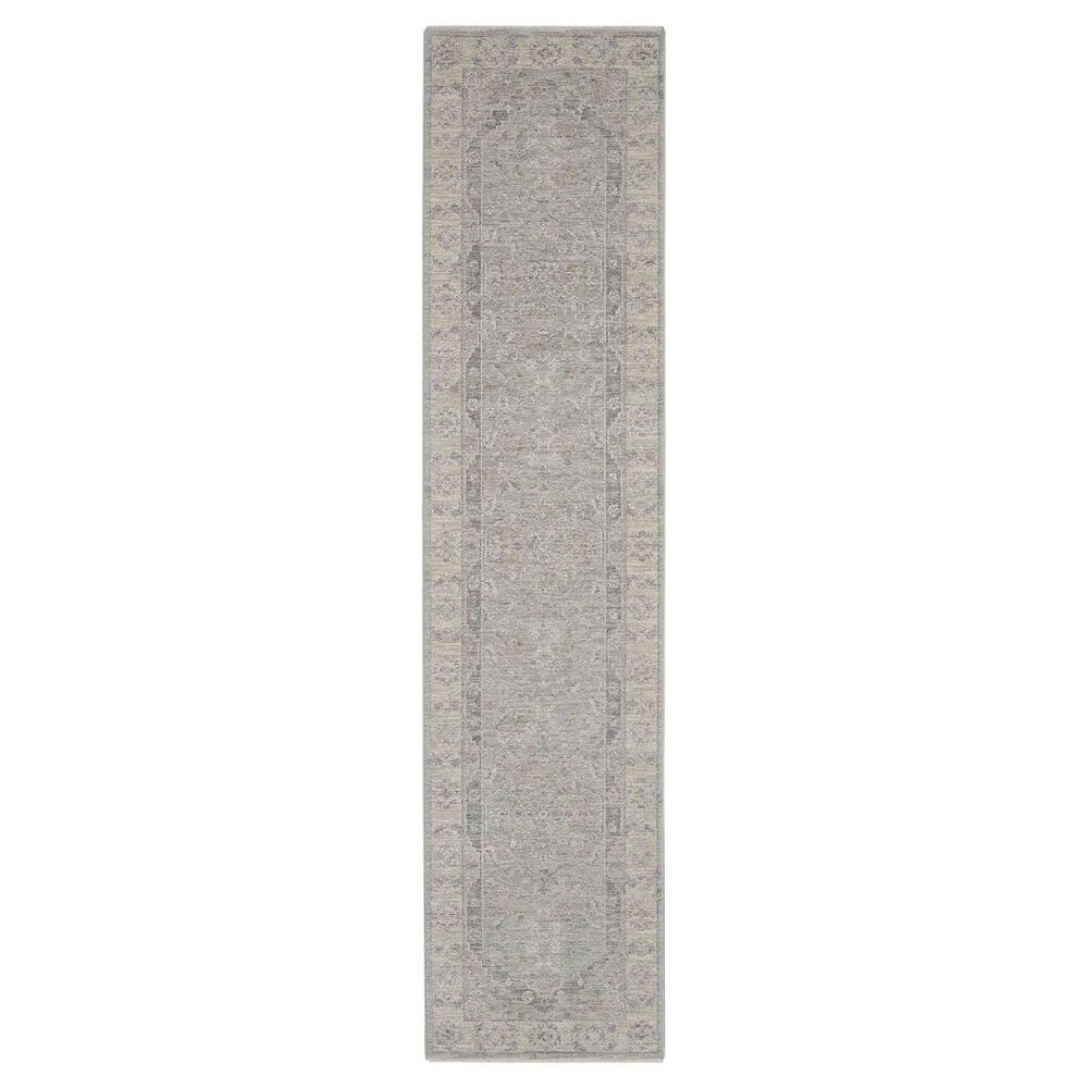 Nourison Infinite 2"3" x 10"2" Grey Runner, , large