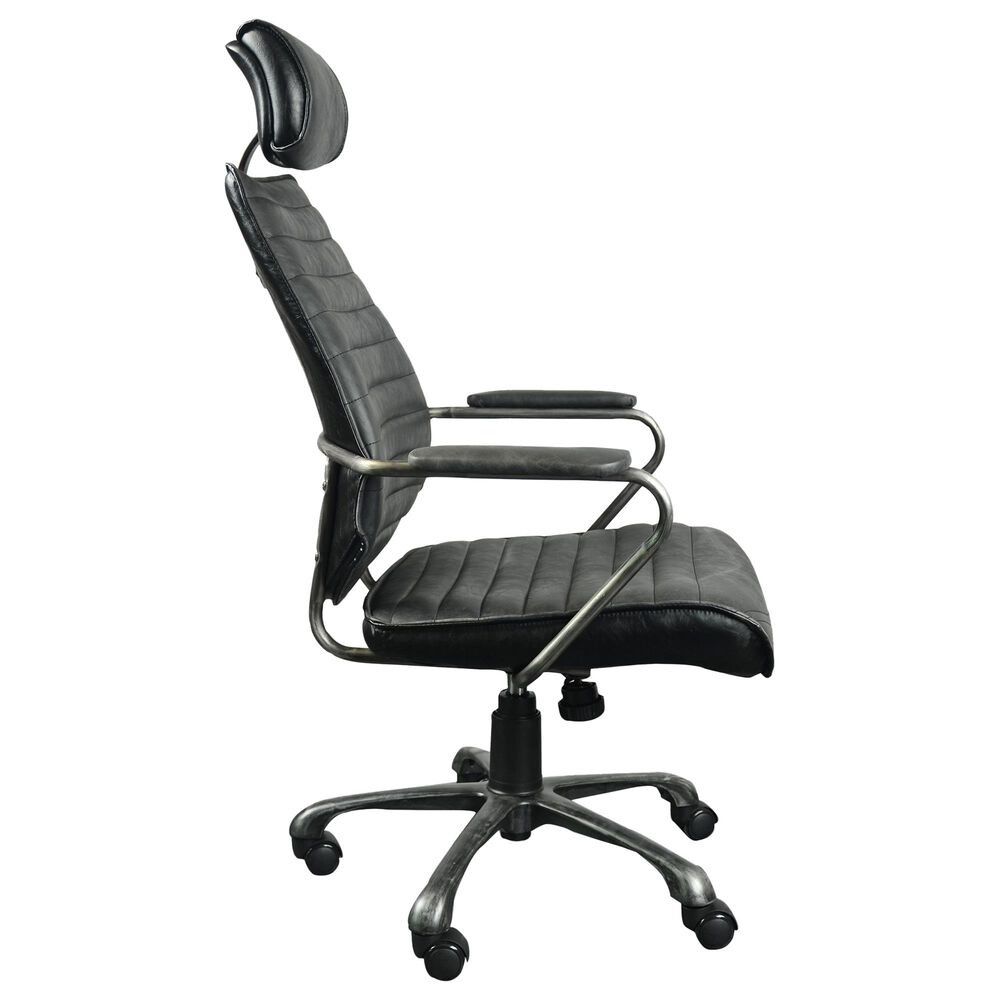 Moe&#39;s Home Collection Swivel Office Chair in Black, , large