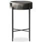 Four Hands Nocona Counter Stool in Gunmetal and Natural Hide in Black, , large
