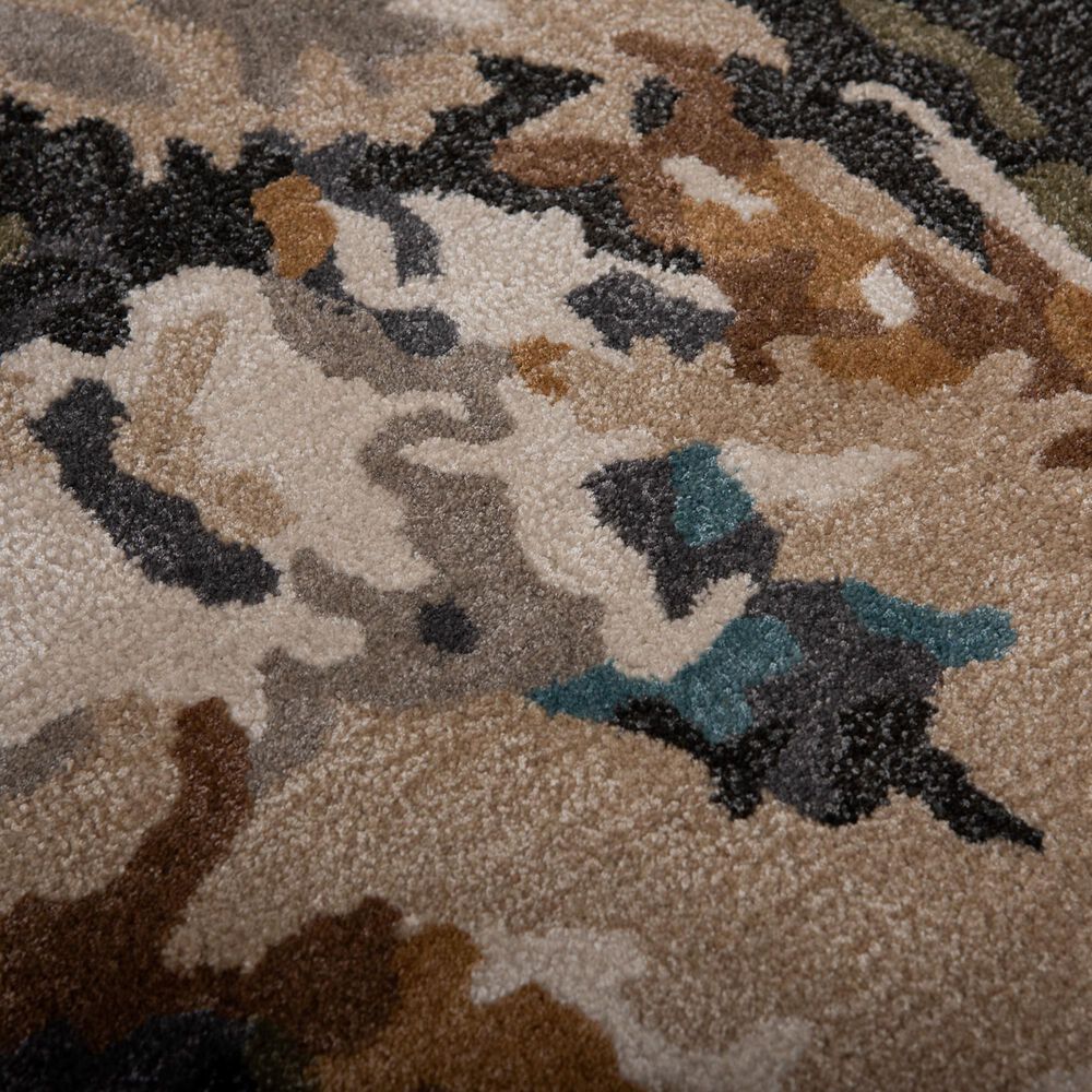RIZZY Kinetic KIN534 Brown 8'9" x 11'9" Area Rug, , large