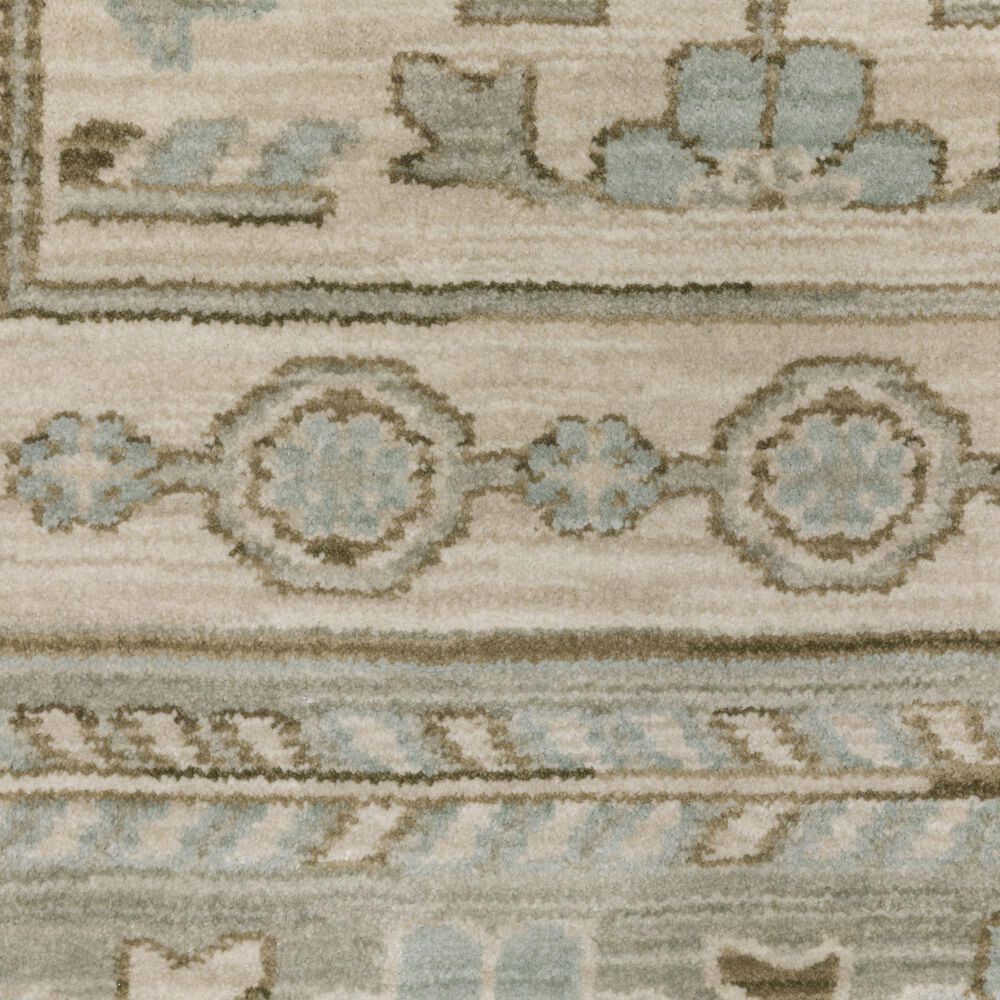 Oriental Weavers Maeve MAE04 Beige and Blue 7&#39;10&quot; x 10&#39;10&quot; Area Rug, , large