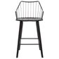 Lumisource Winston Counter Stool in Black and Black, , large