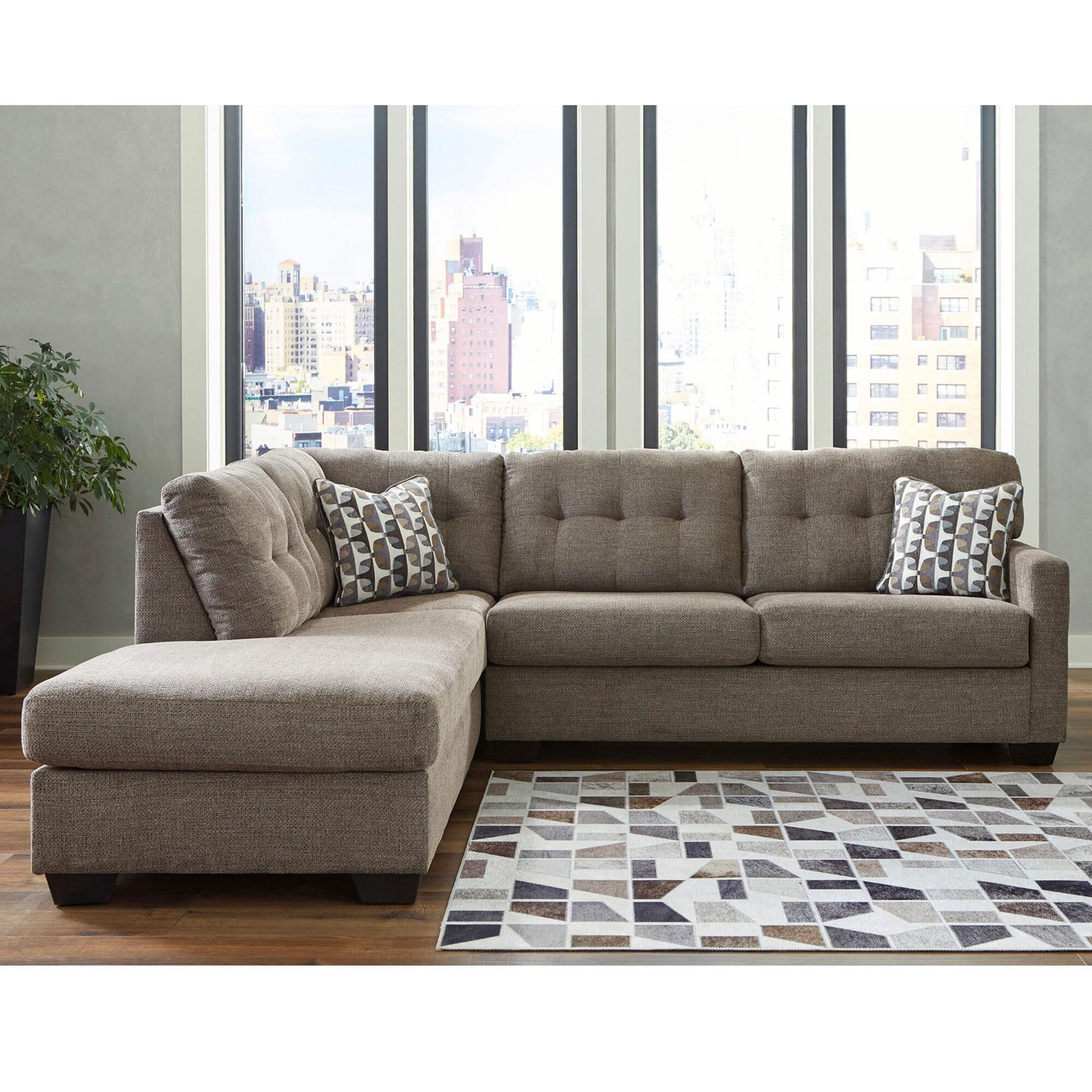 Ashley store chocolate sectional