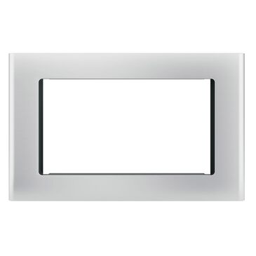 GE Appliances 27" Microwave Trim Kit in Stainless Steel, , large