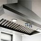 Elica Leone 42" Island Range Hood in Stainless Steel, , large