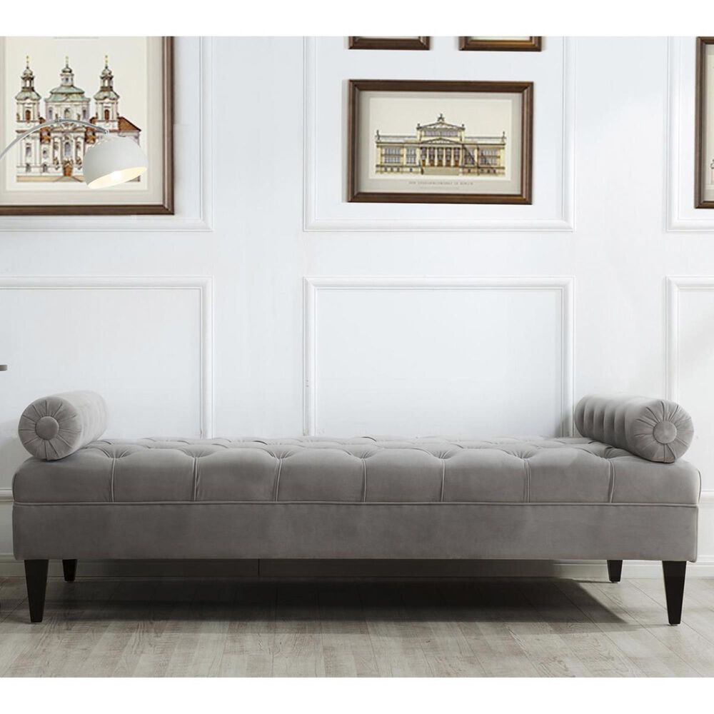 Jennifer Taylor Home Robert Tufted Sofa Bed Daybed Removable Bolsters