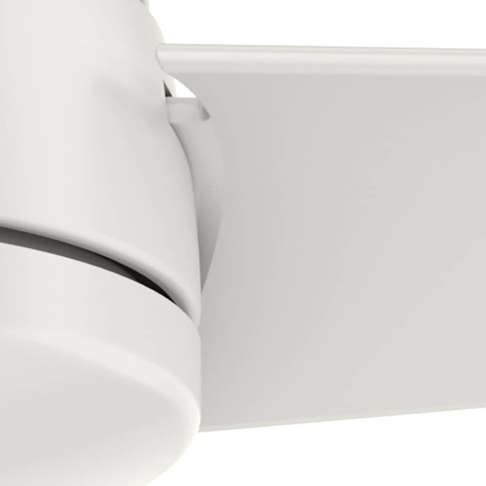 Hunter Trimaran 52&quot; Outdoor Ceiling Fan in Fresh White, , large