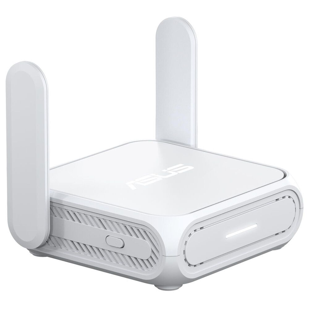 ASUS Go Dual-Band WiFi 7 Travel Router in White, , large