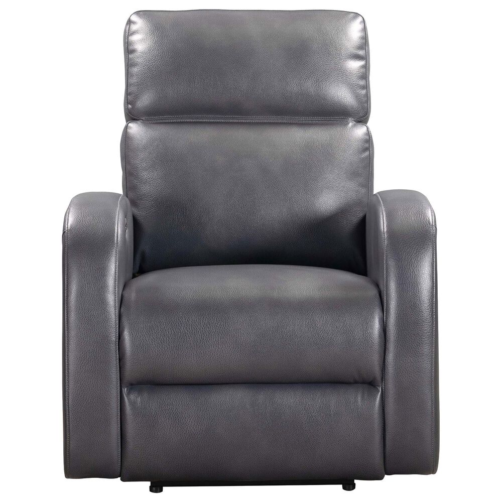 Simeon Collection Devin Power Recliner in Pebble Grey, , large
