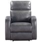 Simeon Collection Devin Power Recliner in Pebble Grey, , large