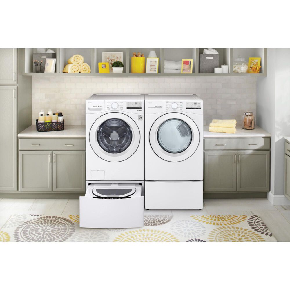 LG 7.4 Cu. Ft. Ultra Large Capacity Gas Dryer in White, , large
