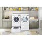 LG 7.4 Cu. Ft. Ultra Large Capacity Gas Dryer in White, , large