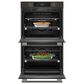 KitchenAid 2-Piece Kitchen Package with Black Ore 30" Smart Double Wall Oven and Black 30" Induction Cooktop, , large