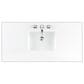 James Martin Vanities Lorelai 48" Single Vanity in Whitewashed Oak with 3 cm White Zeus Quartz Top, , large