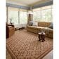 Chris Loves Julia x Loloi Judy 3"6" x 5"6" Natural and Spice Area Rug, , large