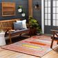 Surya Sajal 4" x 6" Brick Red, Camel, Ivory, Rose, Light Blue and Mustard Area Rug, , large