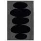 Momeni Simba 8" x 10" Black Area Rug, , large