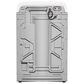 Maytag 5.3 Cu. Ft. Smart Pet Pro Top Load Impeller Washer and 7.4 Cu. Ft. Gas Smart Top Load Dryer Laundry Pair in White, , large