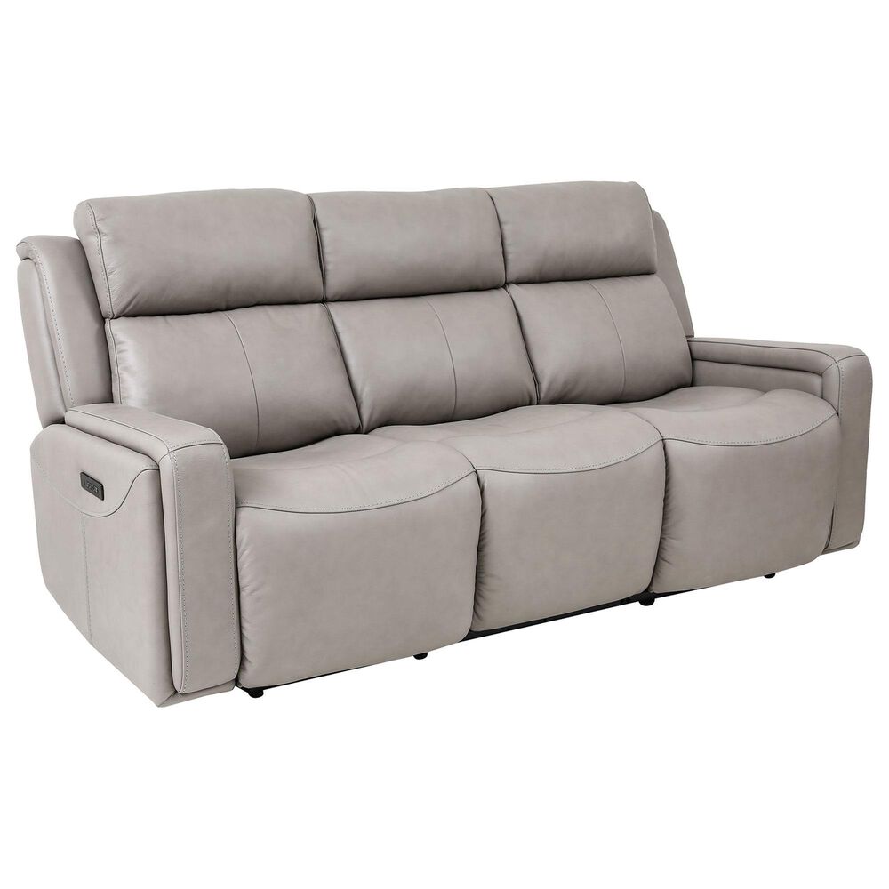 Blue River Claude 2-Piece Power Reclining Sofa Set in Light Grey, , large