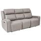 Blue River Claude 2-Piece Power Reclining Sofa Set in Light Grey, , large