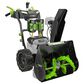 EGO 24" Two-Stage Snow Blower with 2 x 6.0Ah Batteries and Dual Port Charger in Black and Gray, , large