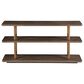 Artistica Home Andare Sofa Table in Dry Brown and Antiqued Brass, , large