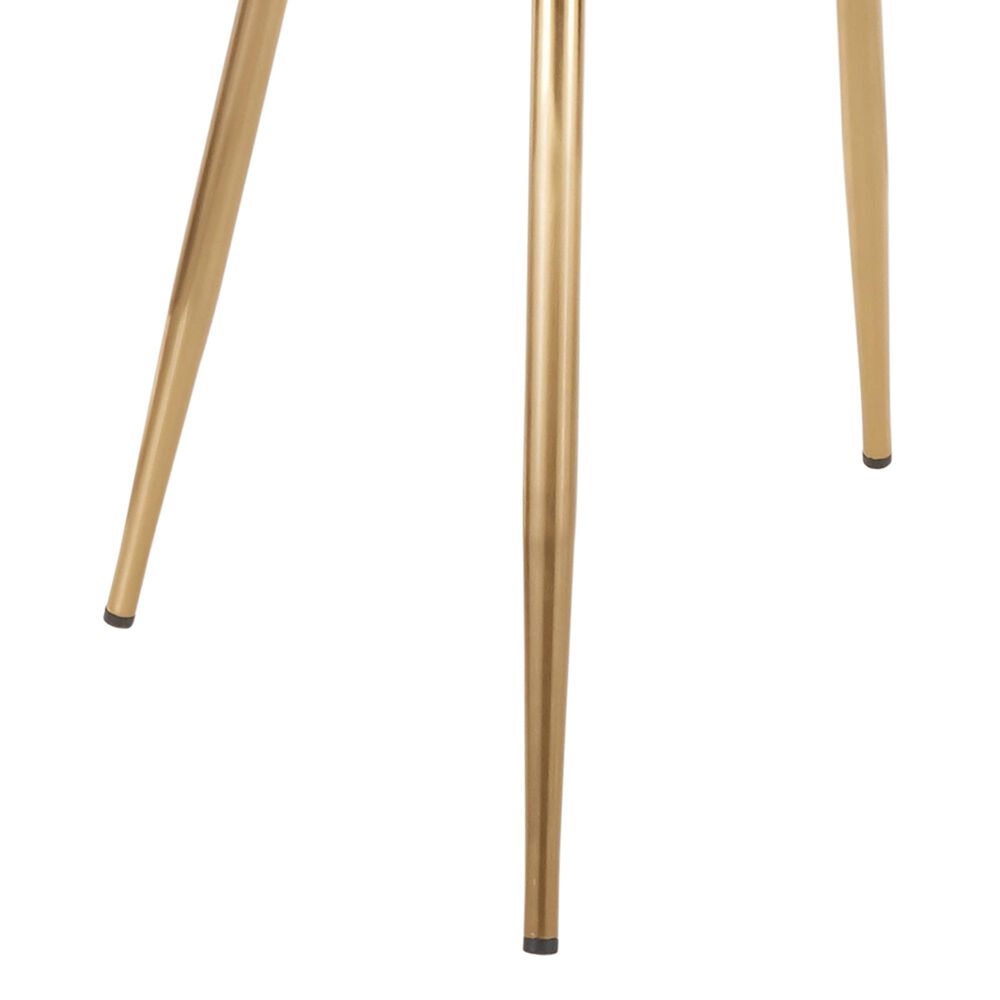 Lumisource Andrew Dining Chair in Cream/Gold &#40;Set of 2&#41;, , large