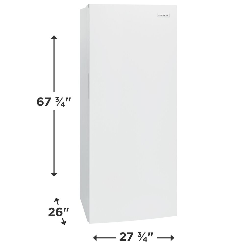 Frigidaire 13 Cu. Ft. Garage Ready Upright Freezer in White, , large