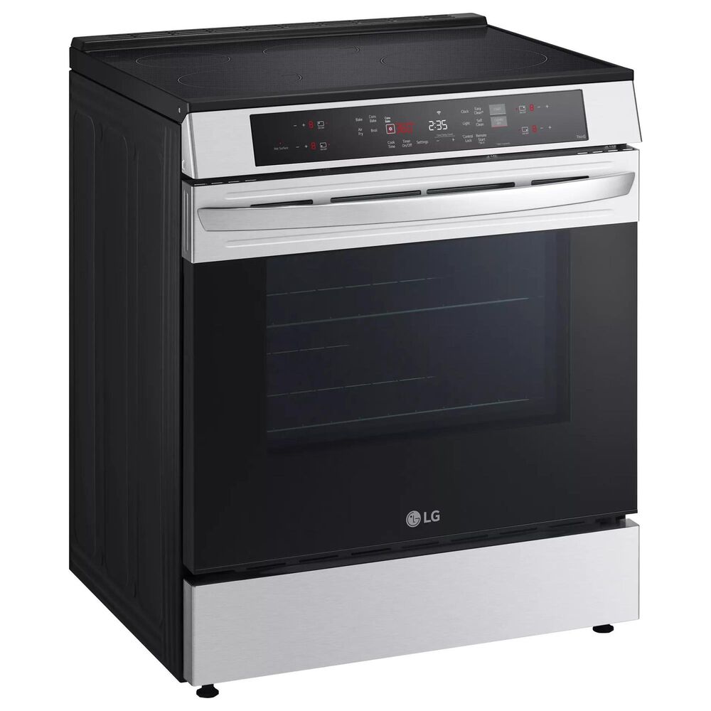 LG 6.3 Cu. Ft. Smart Induction Slide-in Range with Convection in PrintProof Stainless Steel, , large