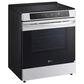 LG 6.3 Cu. Ft. Smart Induction Slide-in Range with Convection in PrintProof Stainless Steel, , large