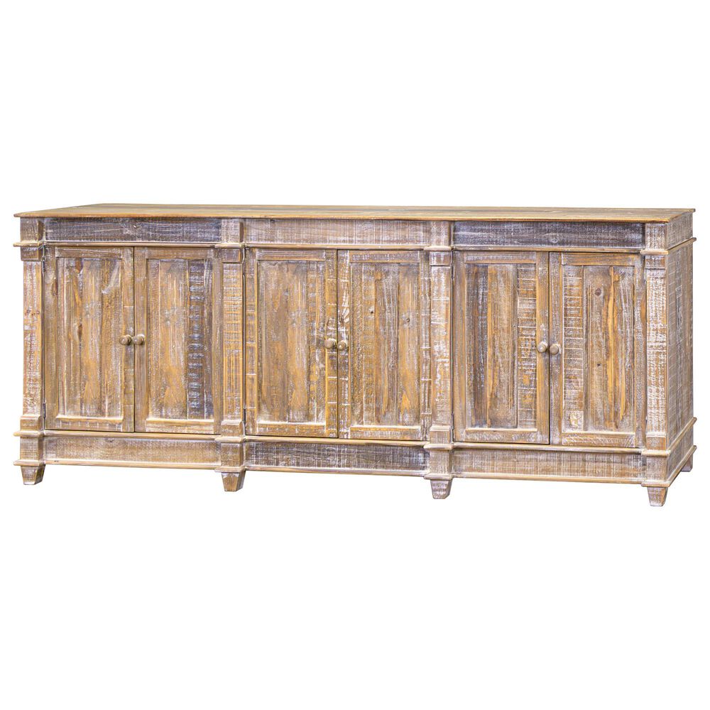 Rustic Root Classic Callison Plain-Door Console in Country Harvest, , large