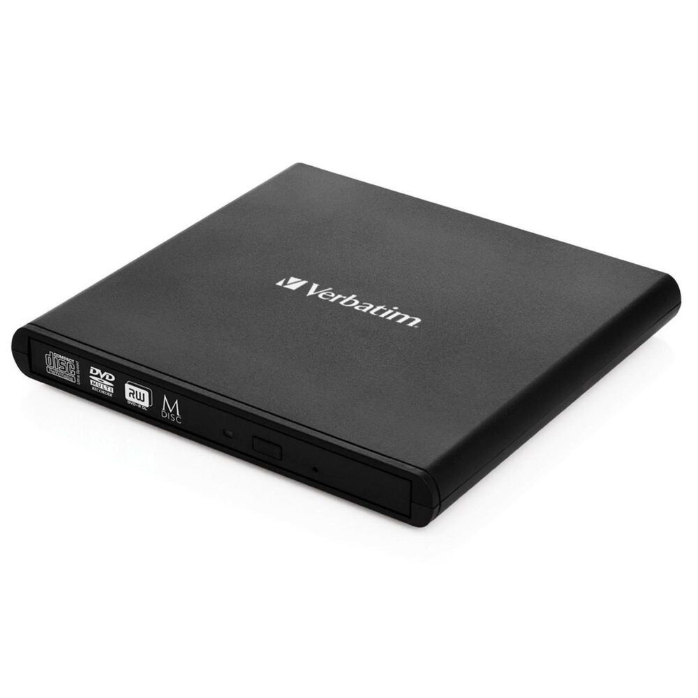 Verbatim External Slimline CD/DVD Writer, , large