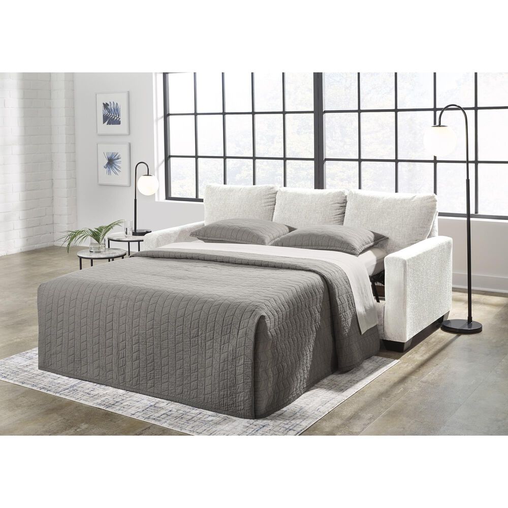 Ashley Rannis Stationary Queen Sofa Sleeper in Snow, , large