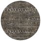 Dalyn Rug Company Nexus NX5 Black 8" Round Area Rug, , large