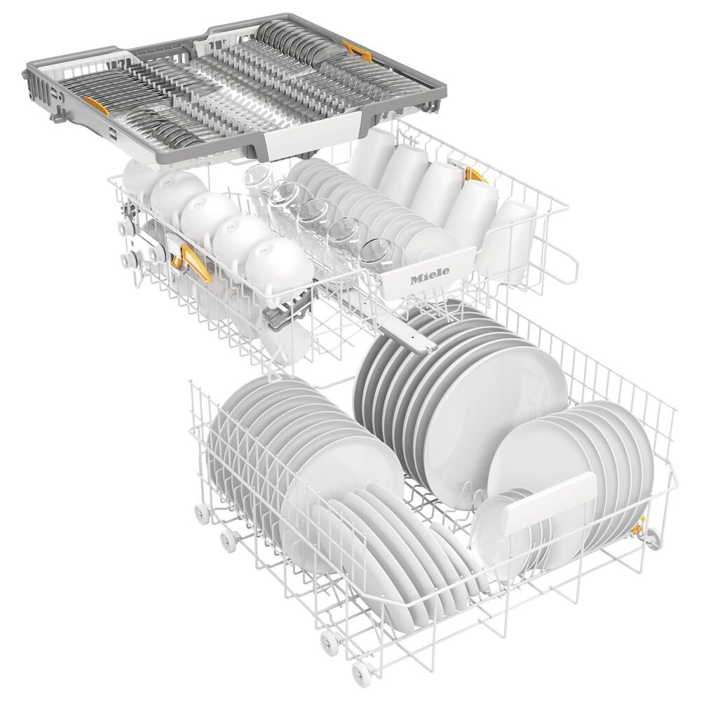Miele 24&quot; Fully Integrated Dishwasher with 16 Place Settings in Stainless Steel, , large