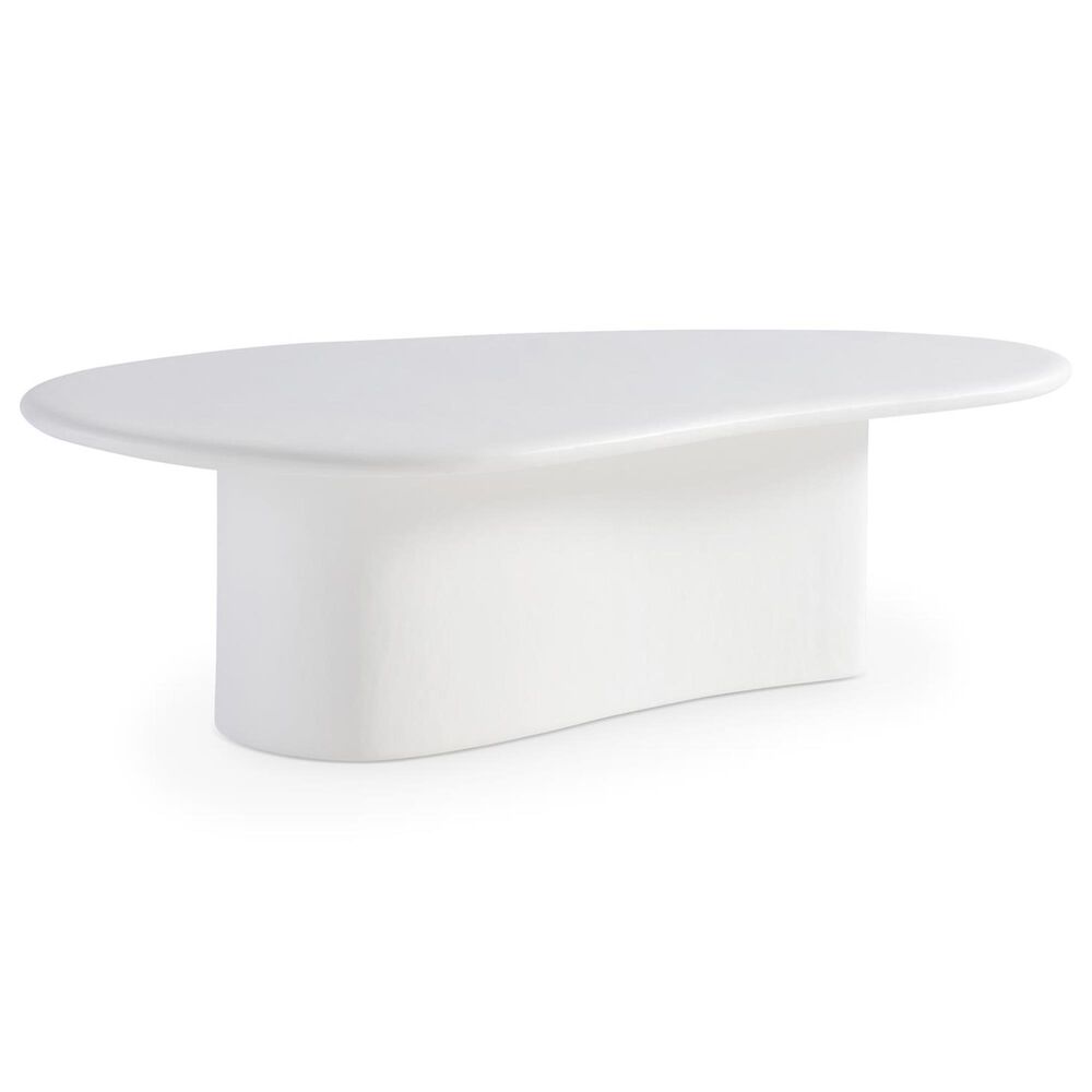 Bernhardt Fresco Outdoor Cocktail Table in Chalky White, , large