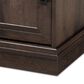 Baxton Studio Nolan 1-Door Nightstand in Brown/Black, , large