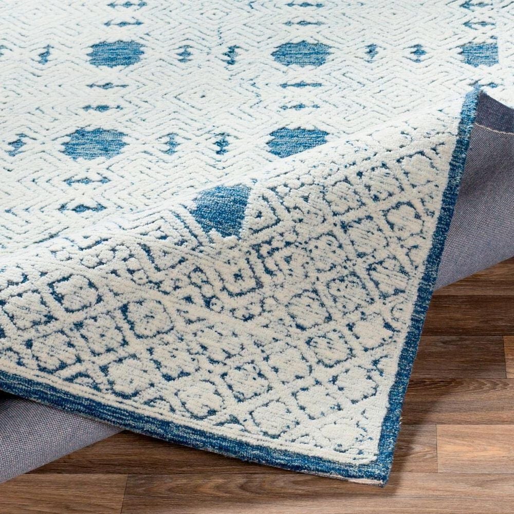 Surya Louvre Dark Blue, Cream and Pale Blue 10&#39; x 14&#39; Area Rug, , large