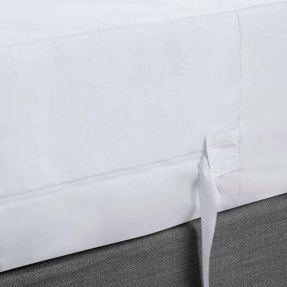 Sanders Collection Encasement Queen Mattress Protector in White, , large