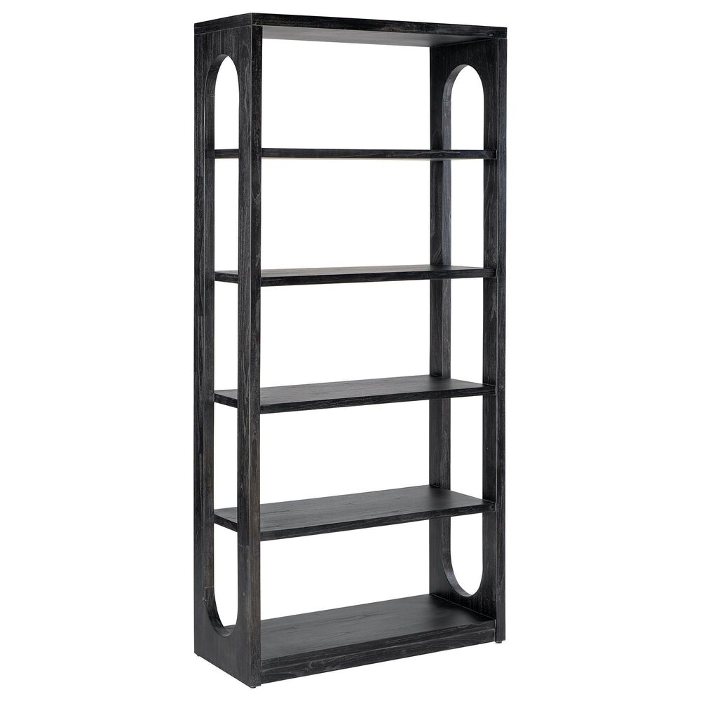 Hooker Furniture Commerce and Market 5 Shelves Etagere in Black, , large