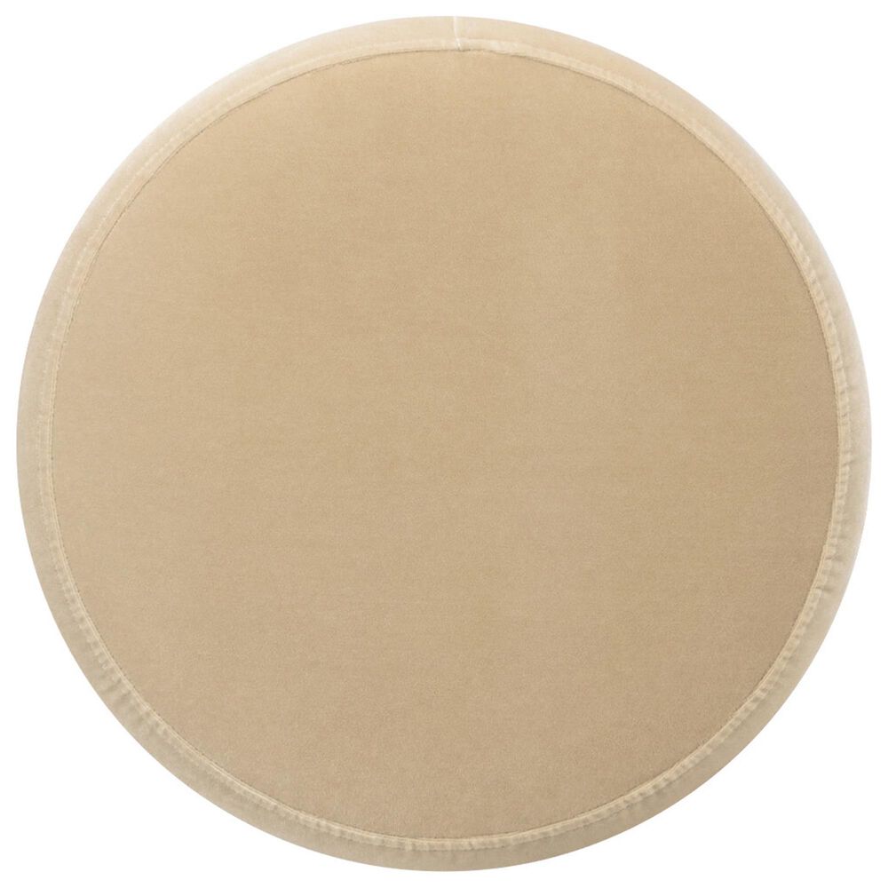 Jennifer Taylor Home Edward Pouf in Fawn Brown, , large