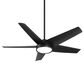 Minka-Aire Chubby 58" Smart Indoor/Outdoor Ceiling Fan in Coal, , large