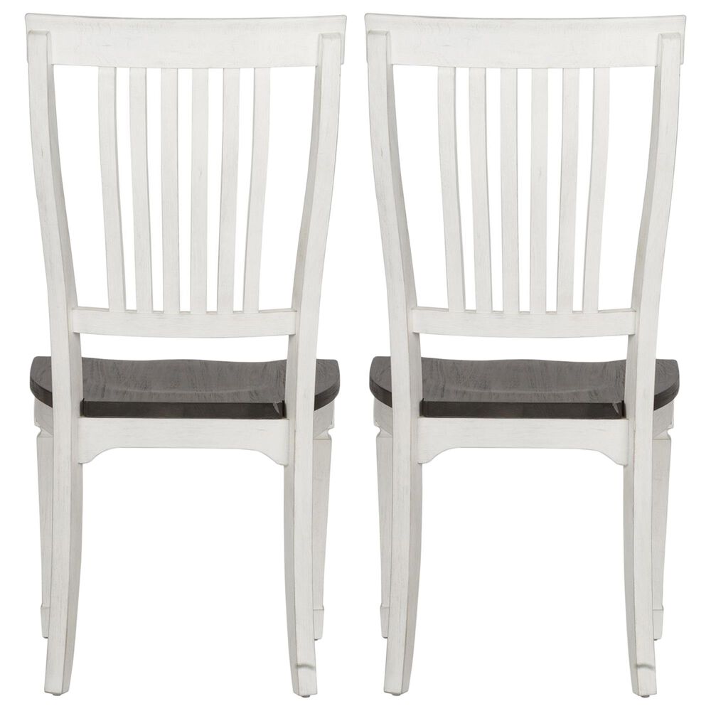 Belle Furnishings Allyson Park Side Chair in White &#40;Set of 2&#41;, , large