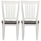 Belle Furnishings Allyson Park Side Chair in White (Set of 2), , large