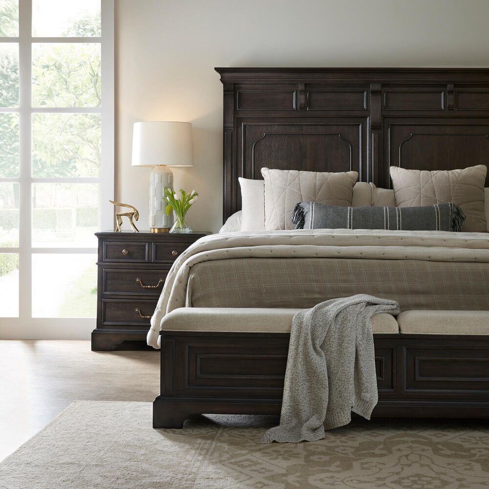 Chapel Hill Hickory Creek King Storage Bed, , large