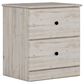 Lemoore Essentials 2-Drawer Nightstand in Frosted Pine, , large